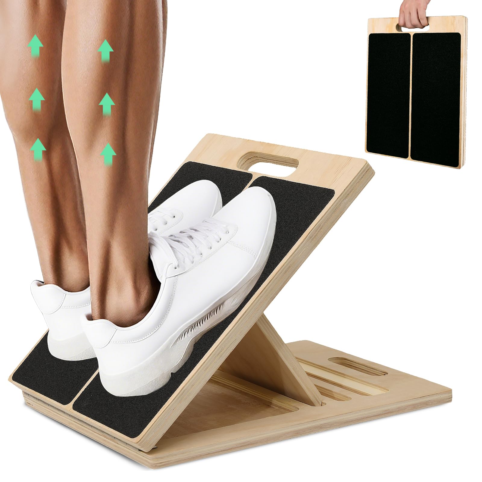 2‑in‑1 Wooden Balance Board &  - Leg Home Gym Workout recension och pris