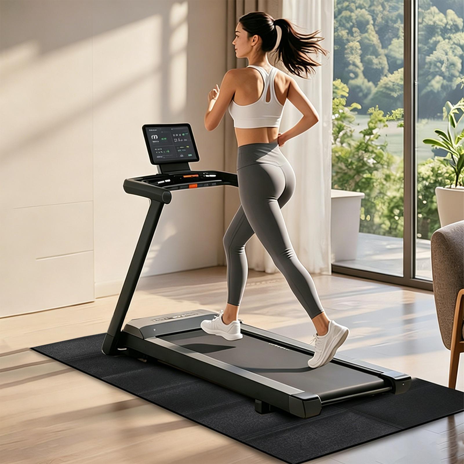 Treadmill Mat Vibration Absorb - Home Gym Yoga recension och pris