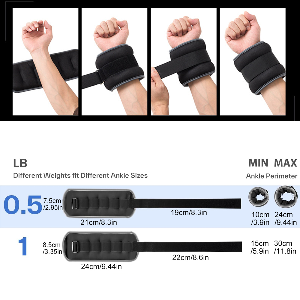 1Pair Wrist Weights, Ankle Wei - Home Gym Routine recension och pris