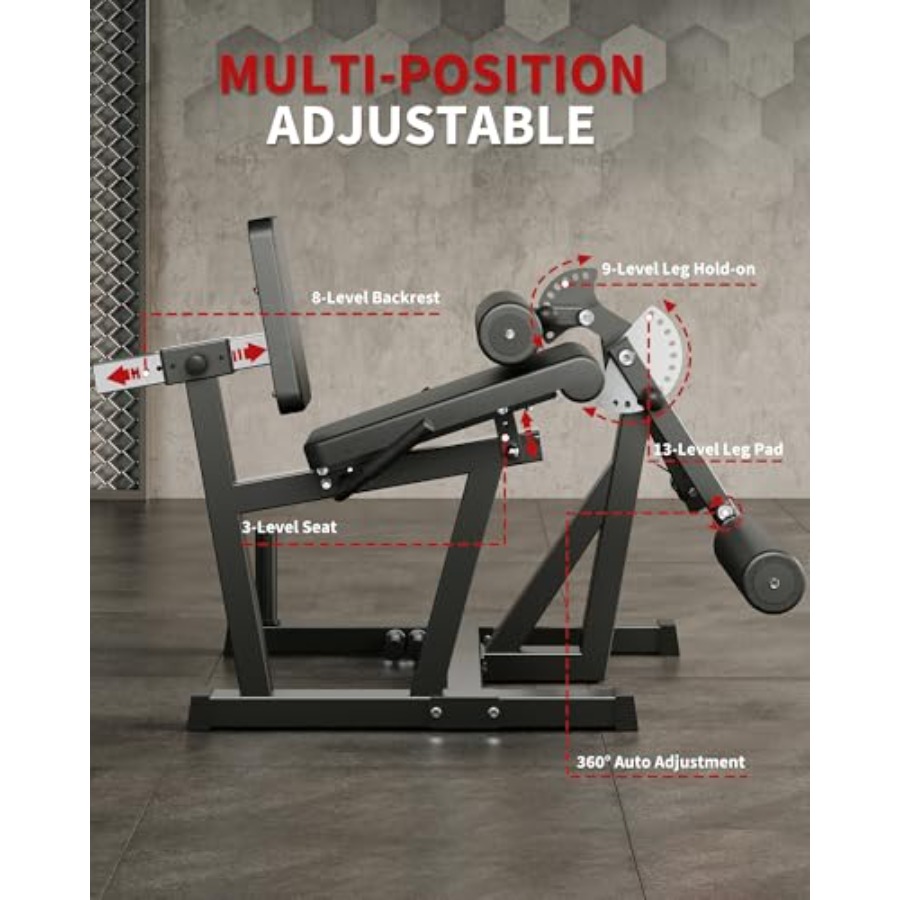 Home gym leg extension and cur - Leg Home Gym Workout recension och pris