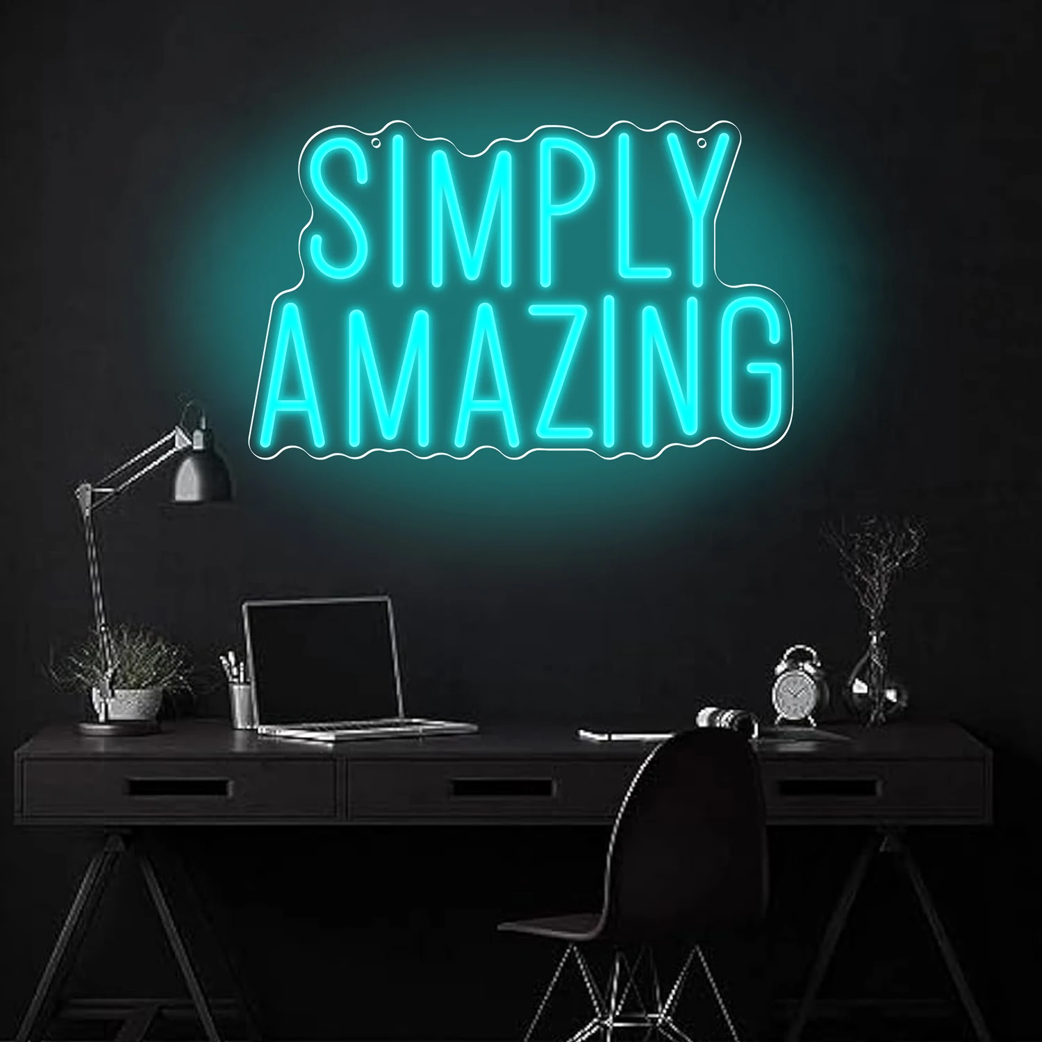 Simply Amazing Neon Sign Motiv - Home Gym Neon Sign recension och pris