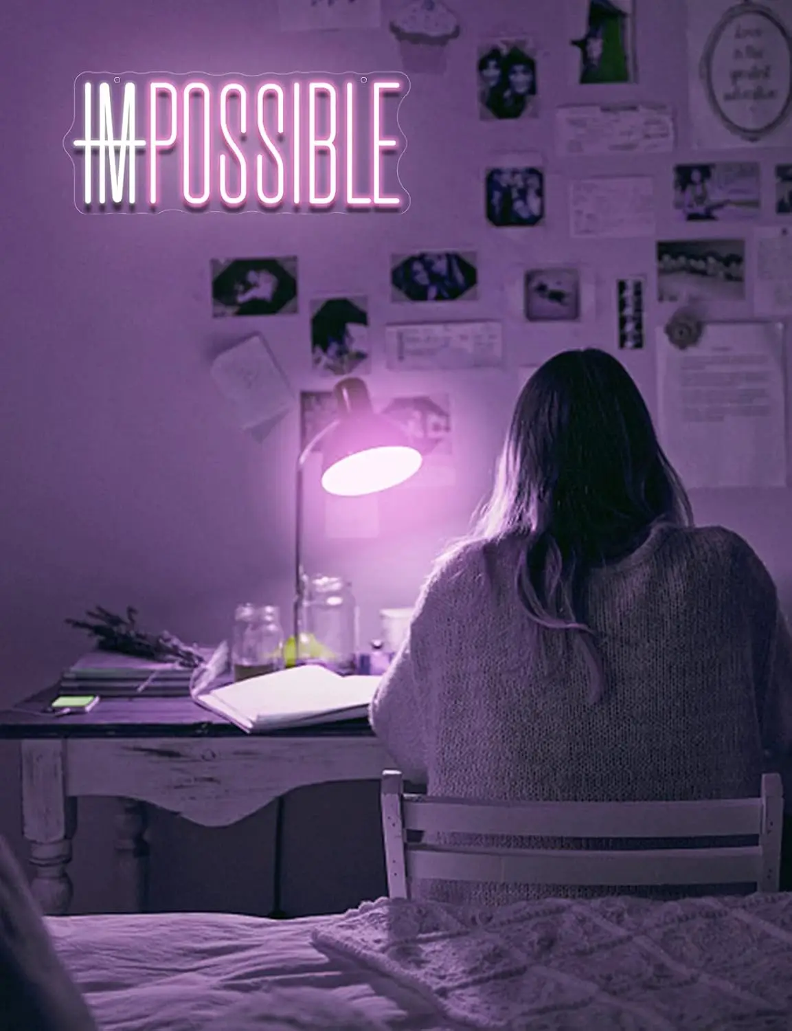 I'm Possible Neon Sign Party D - Home Gym Neon Sign recension och pris