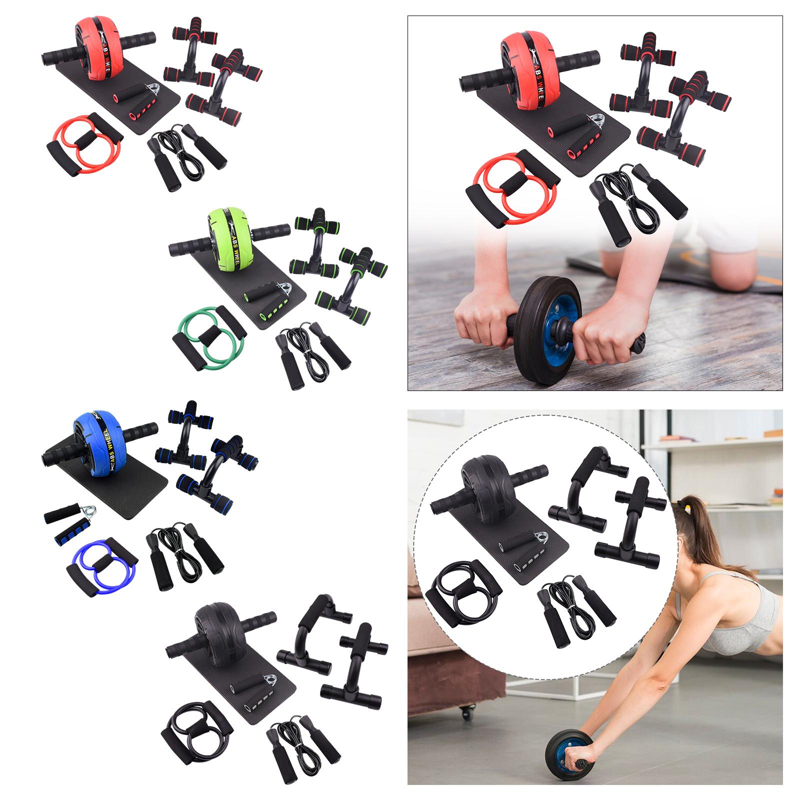 Strength Training Set Abs Roll - Home Gym Equipment Set recension och pris