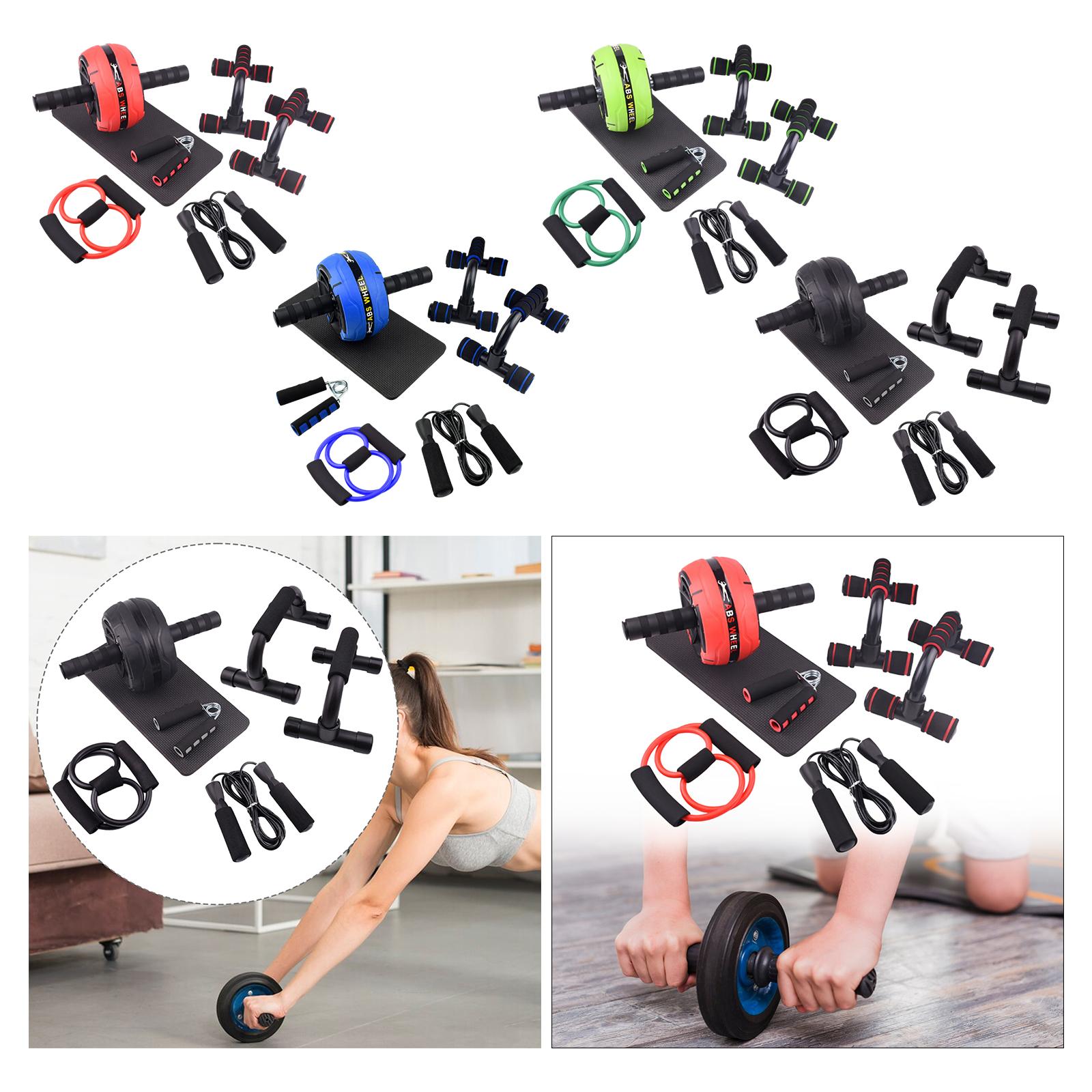 Strength Training Set Abs Roll - Home Gym Equipment Set recension och pris