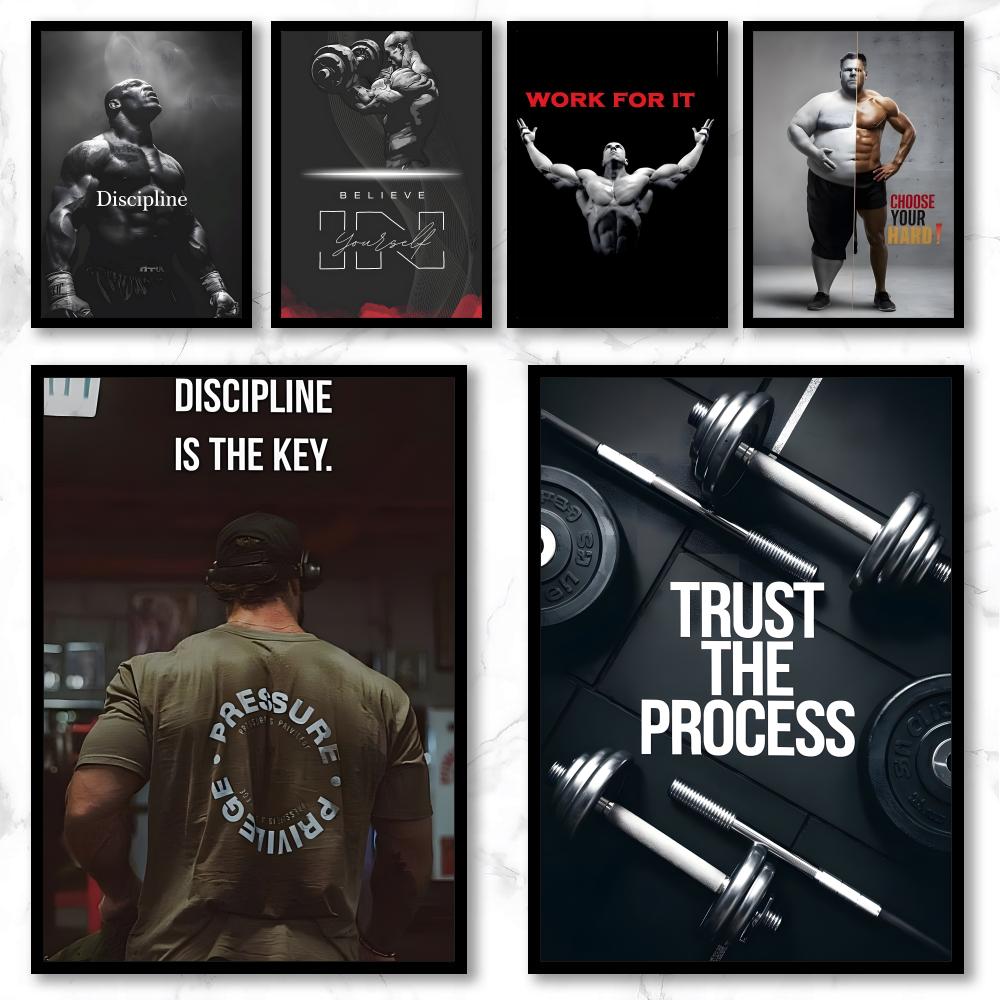 Art F-fitness motivation Poste - Home Gym Yoga recension och pris